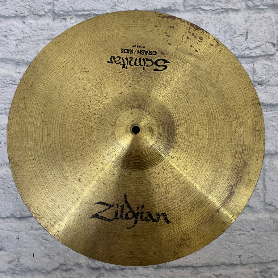 Zildjian 18" Scimitar Crash Ride Cymbal 1605g