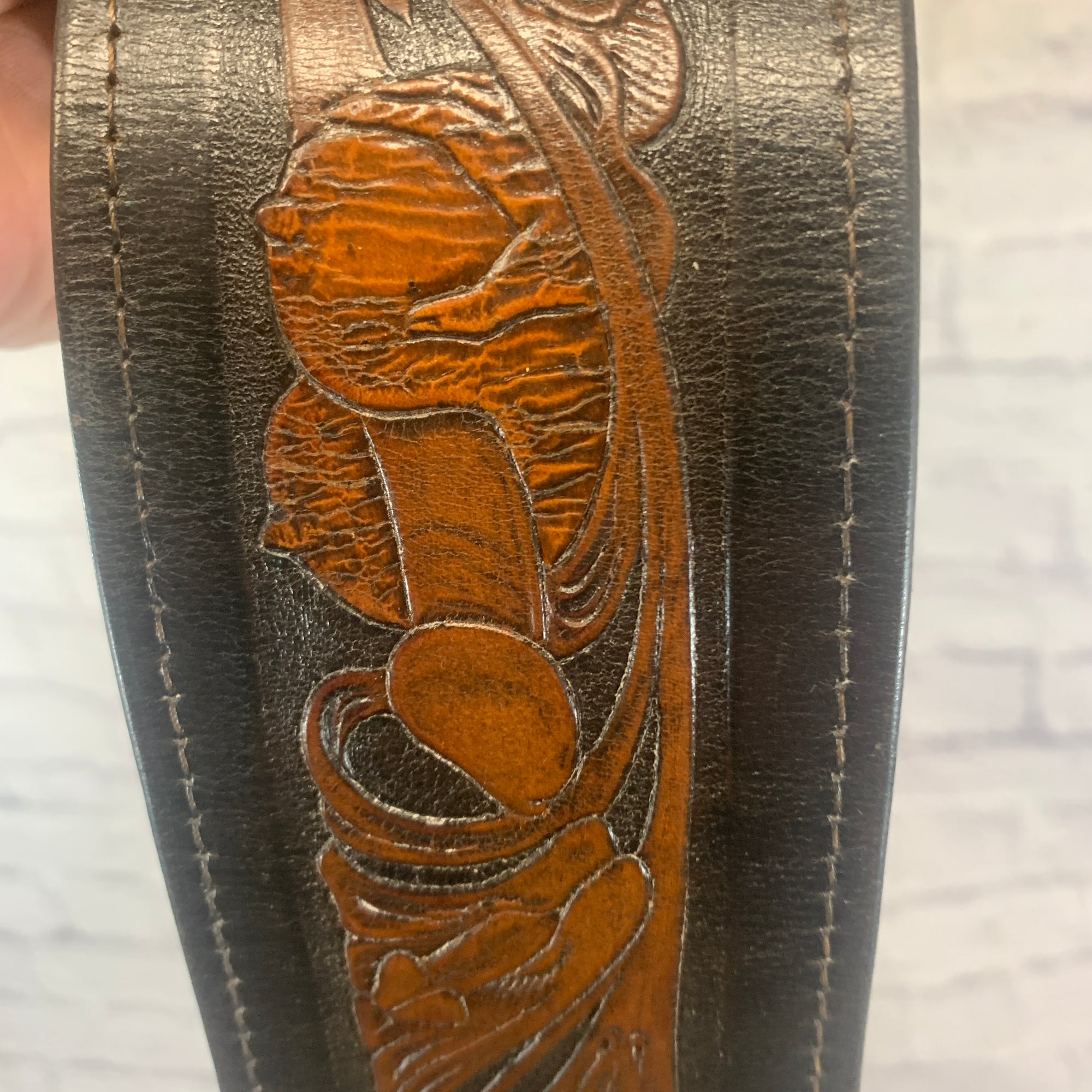 Silver Eagle Pick Pocket Model 69 Rare NSFW Leather Strap Strap