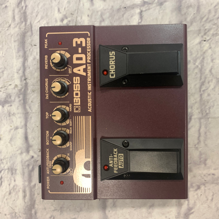 Boss AD-3 Acoustic Instrument Processor