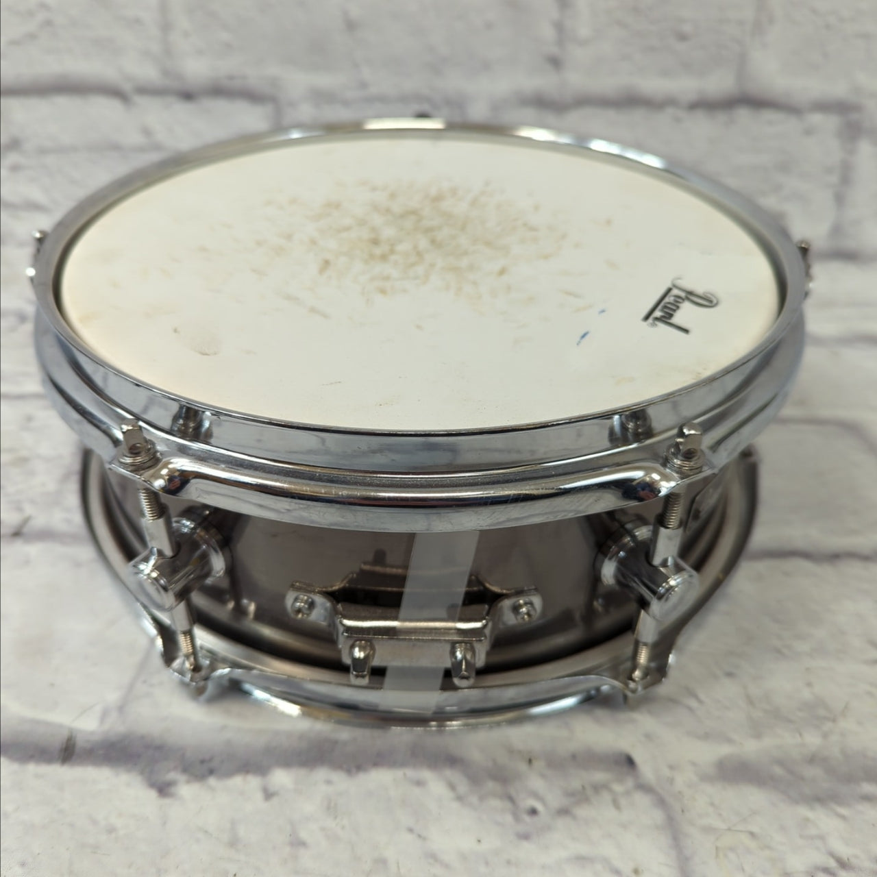 Pearl M80 Brushed Pewter Popcorn Snare