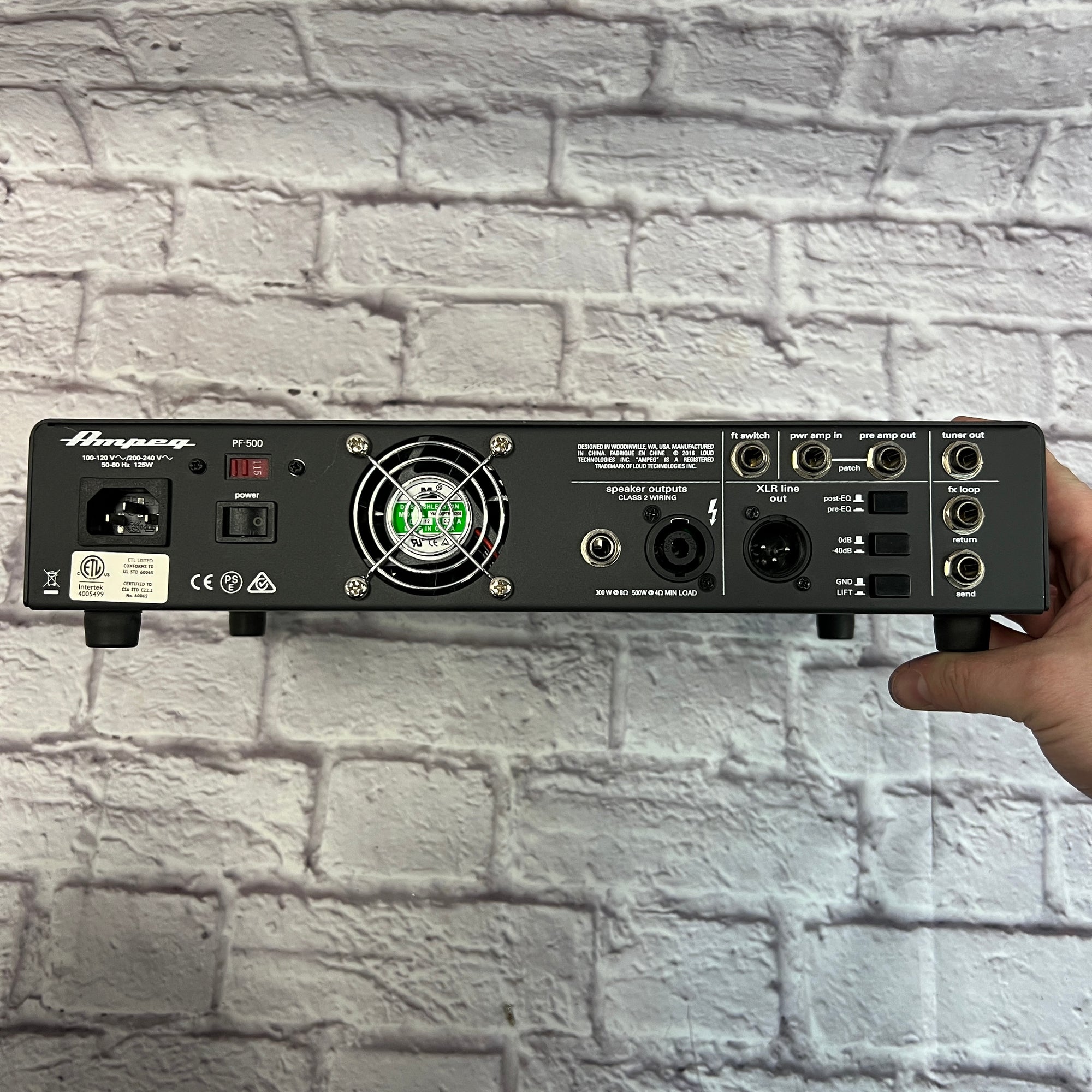 Ampeg PF500 Portaflex Bass Amp Head