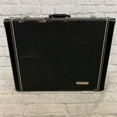 Road Runner 3 Guitar Stand, Black Tolex Case