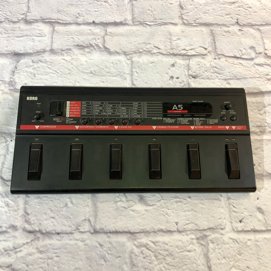 Korg A5 Guitar Effects Processor