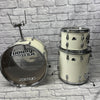 Ludwig Rocker II 13 16 22  Drum Kit - White Wrap