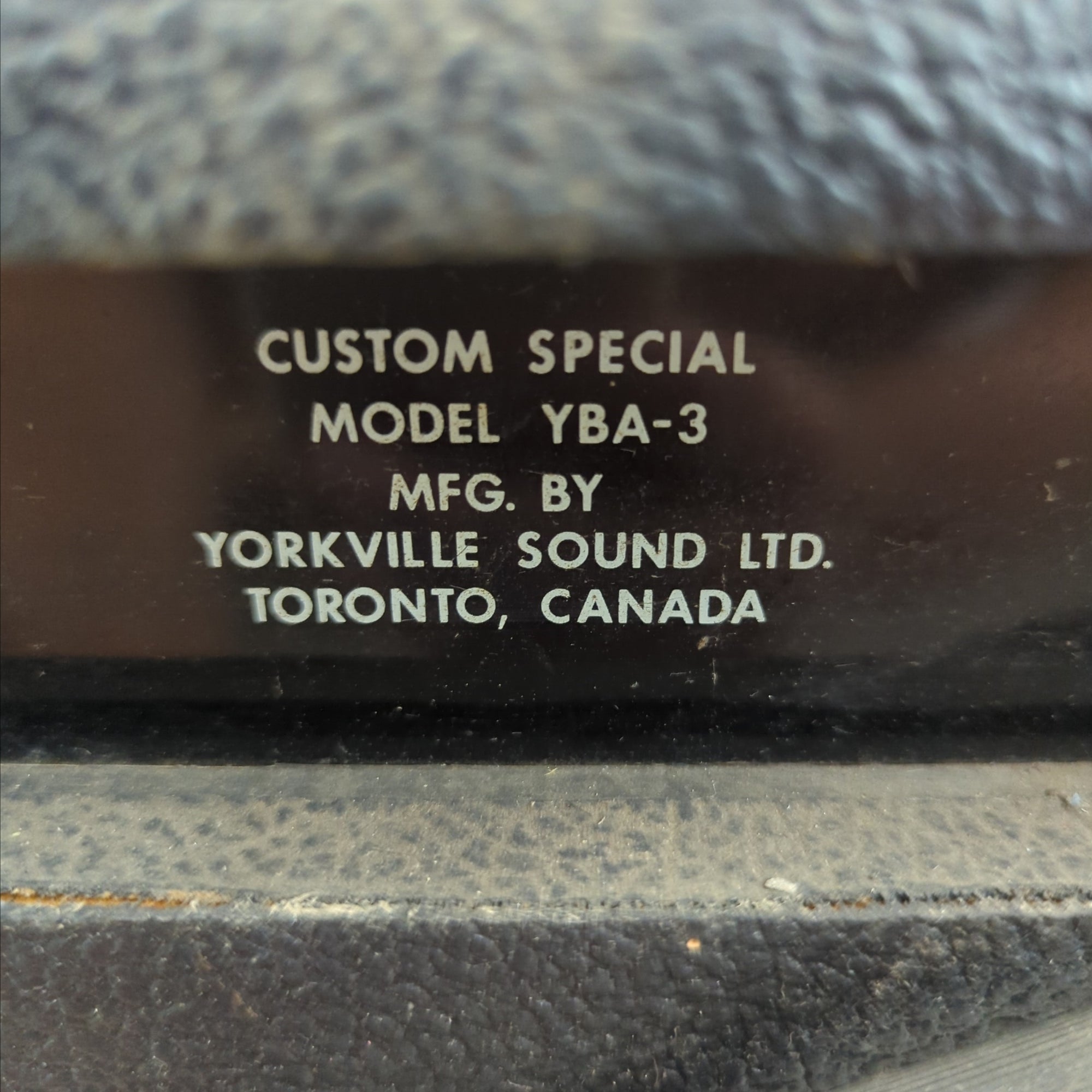 Traynor YBA-3 Custom Special Bass Head