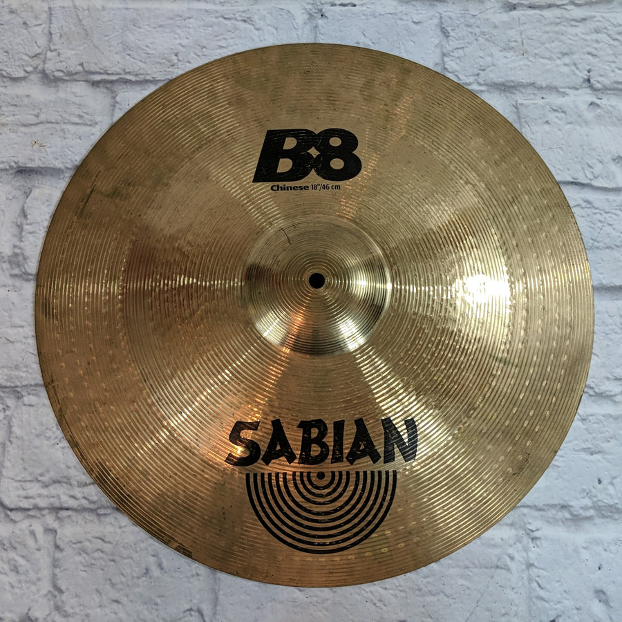 Sabian B8 18" China Cymbal