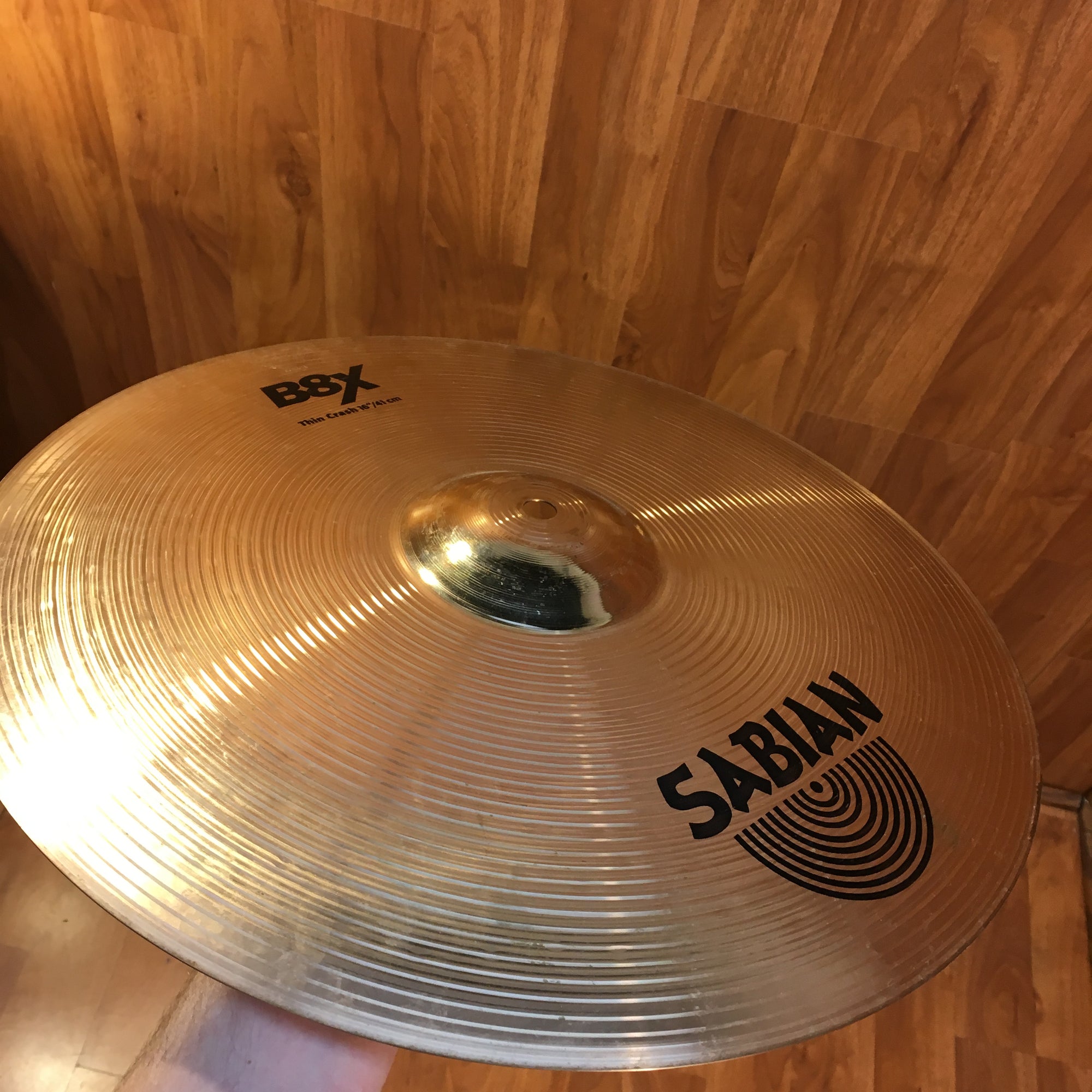 Sabian B8X 16 Inch Thin Crash Cymbal