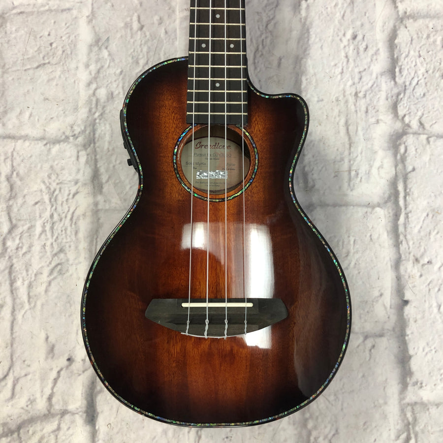 Breedlove Ex Cu Ce Bo Acoustic Electric Concert Ukulele