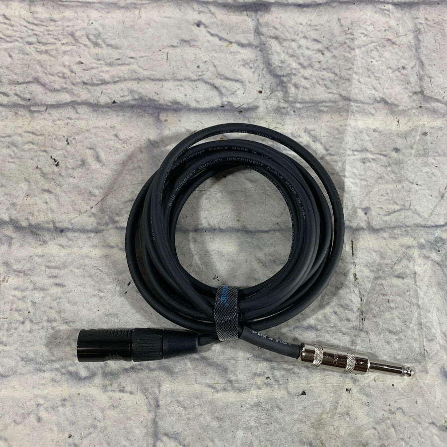 RHC Audio male XLR to 1/4 male Cable
