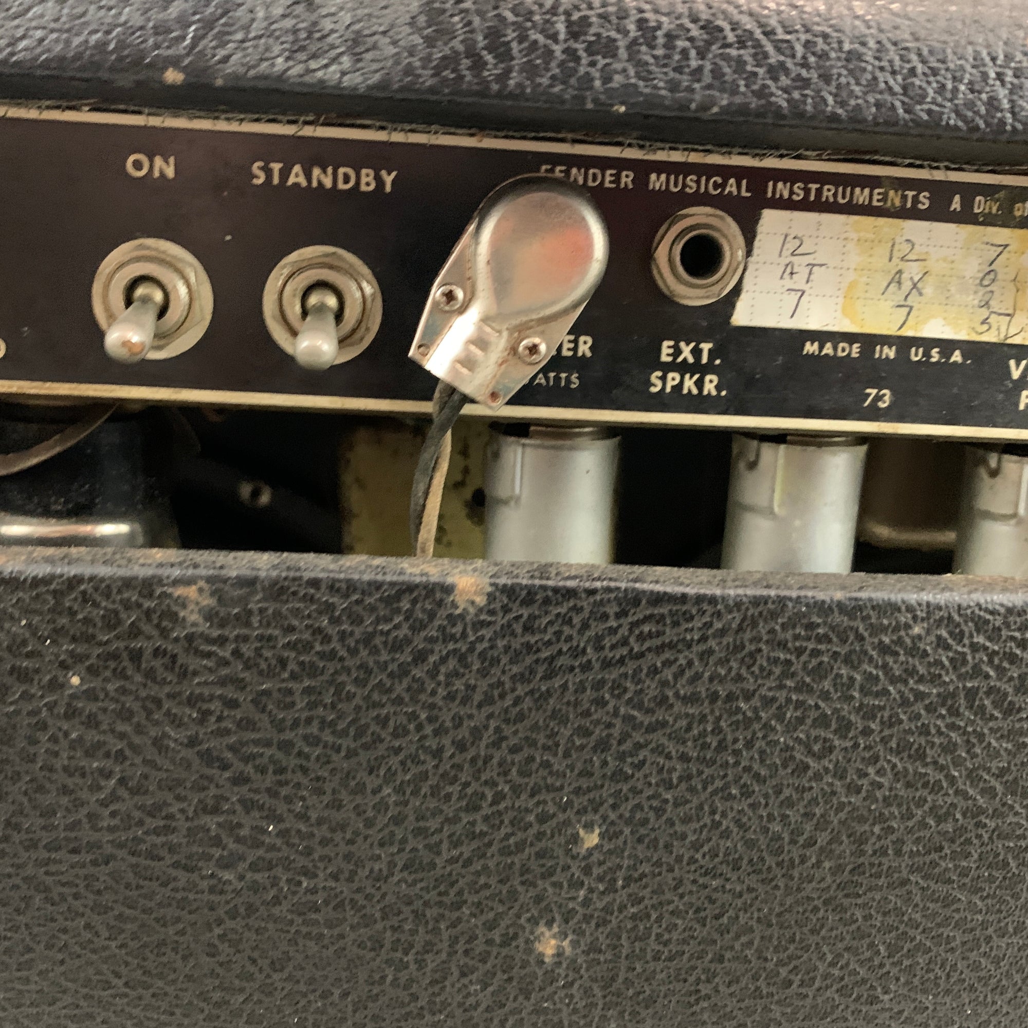 Vintage 1966 Fender Pro Reverb 40 Watt Guitar Combo Amp