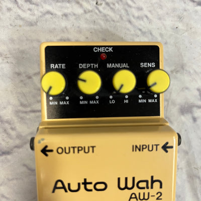 Boss AW-2 Auto Wah Pedal with Box