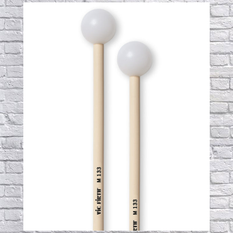 Vic Firth M133 Orchestral Series Medium Poly Xylophone Mallets