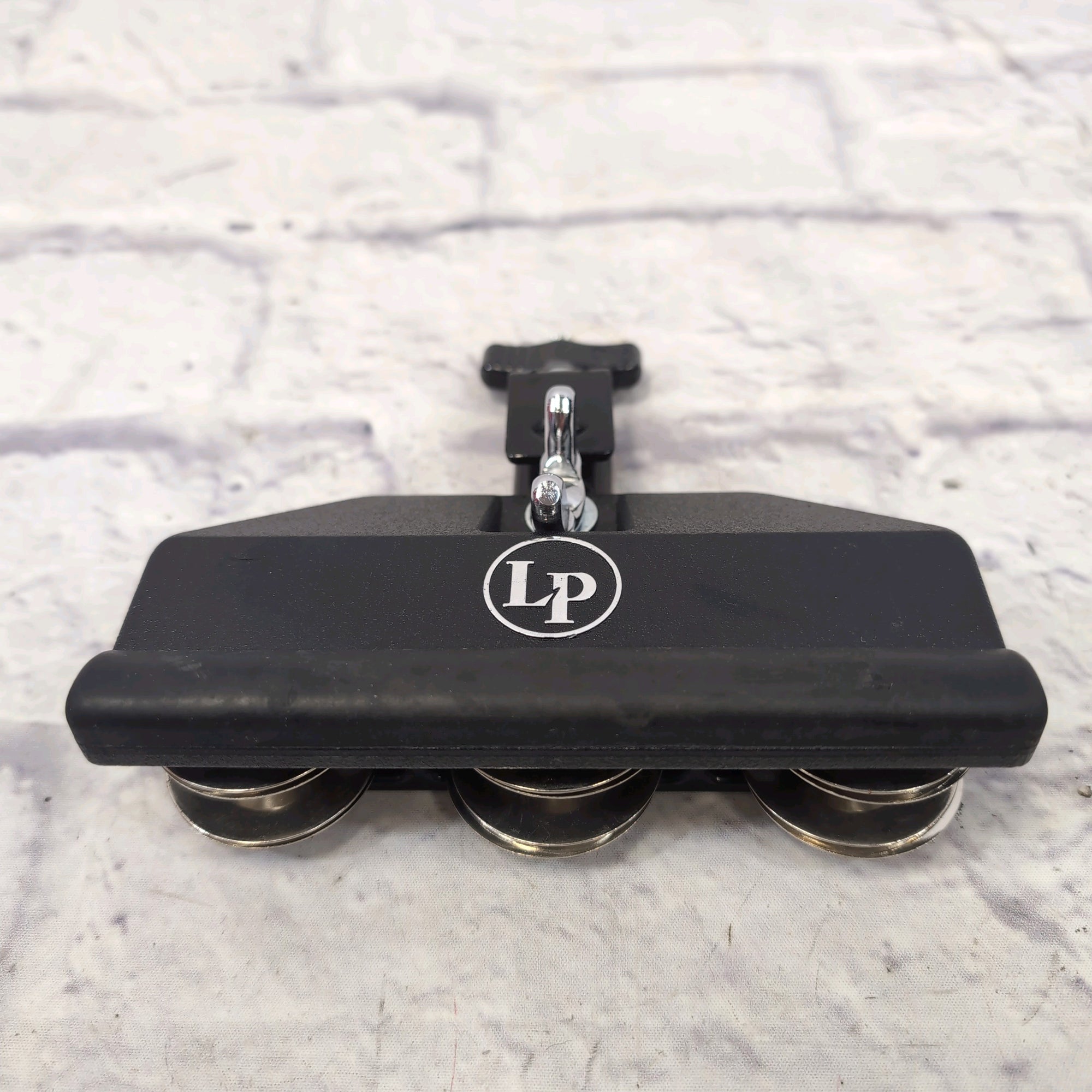 LP Latin Percussion LP1621 Raw Tambourine Block Mountable