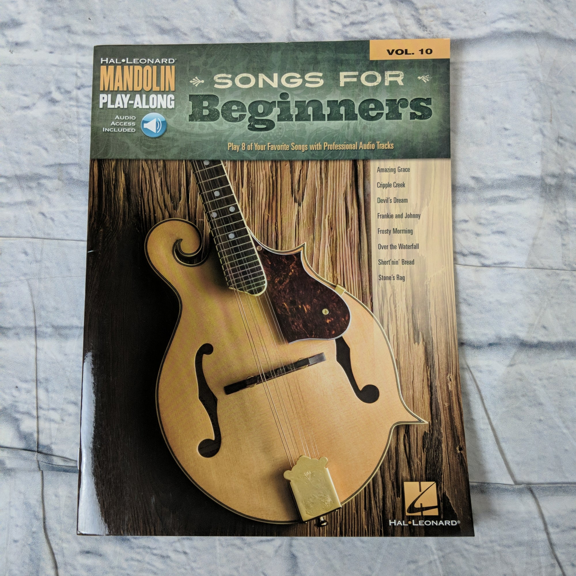 Hal Leonard Songs for Beginners - Mandolin Play-Along Vol. 10