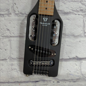 Traveler Ultra-Light Black Electric Travel Guitar