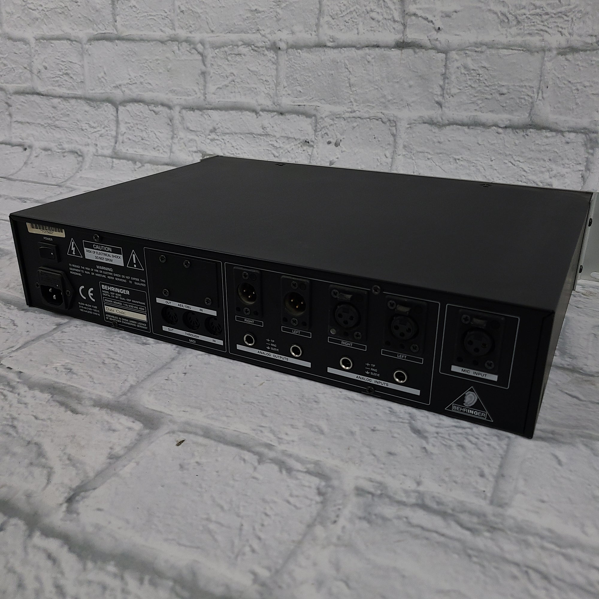 Behringer UltraCurve Pro 24-Bit Dual-DSP 8024
