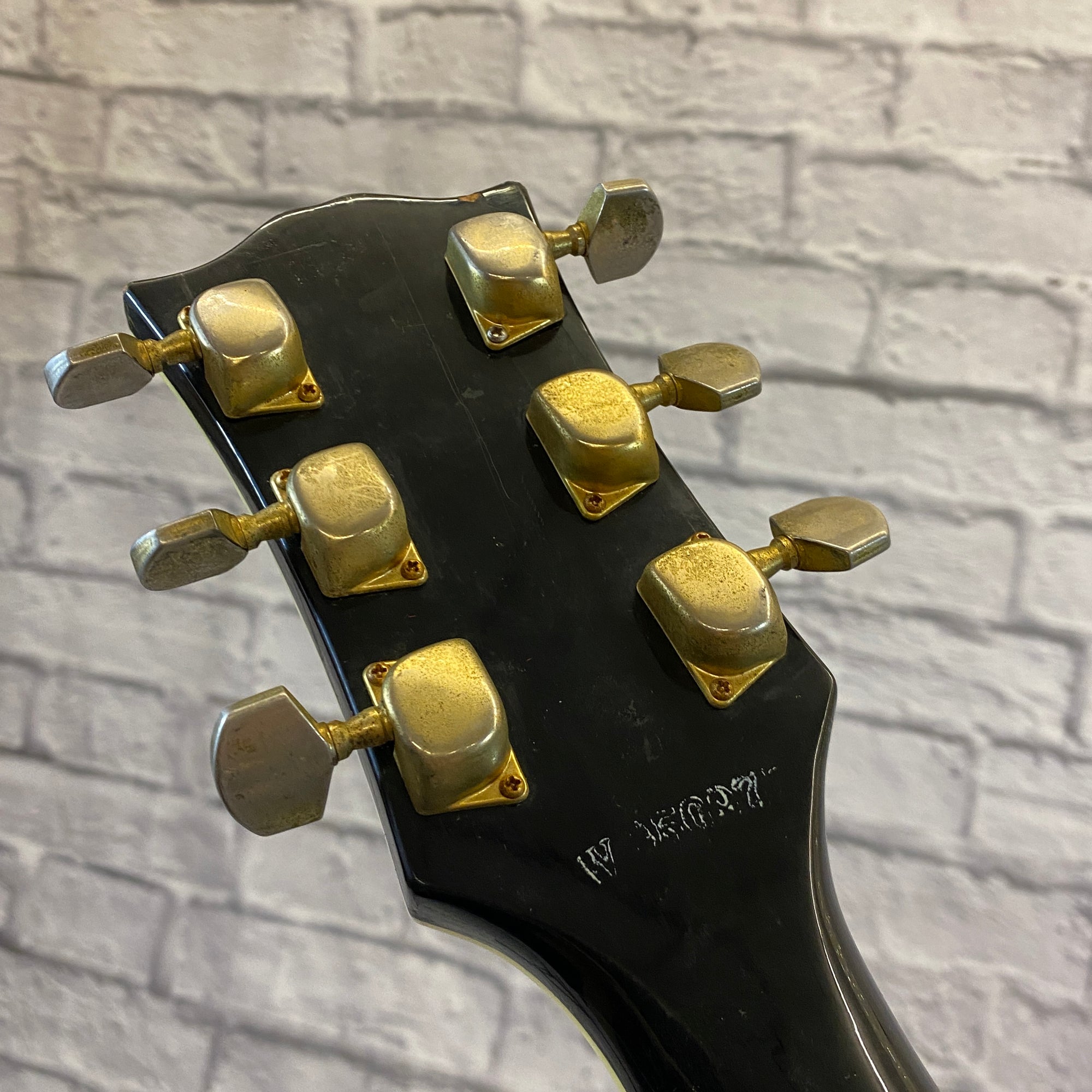 Vintage MIJ LP Style Electric Guitar Black