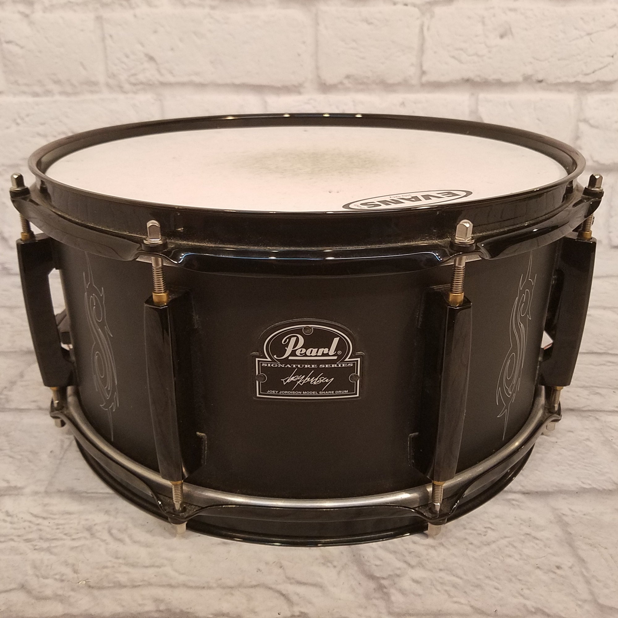 Pearl JJ1365 13x6.5 Joey Jordison Signature Steel Snare Drum