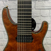 Ibanez SIX28FDBG-NT S Iron Label Deluxe Series HH Bubinga Top 8-String Electric Guitar w/ Hard Case