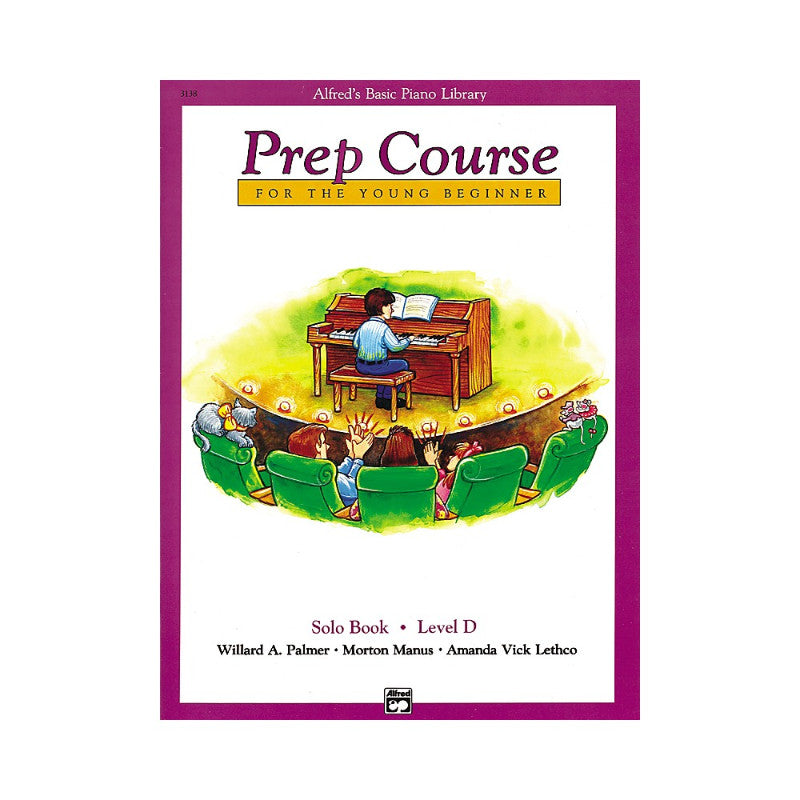Alfred Basic Piano Prep Course Solo Book D-Young Beginner