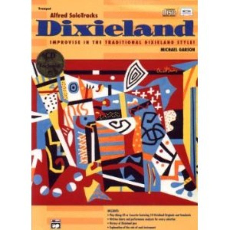 SoloTracks Dixieland for Trumpet - Music Book