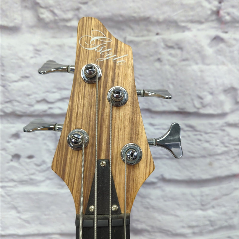 Gstyle Neck Thru 4 String Bass Guitar w/ Active Belcat Pickups