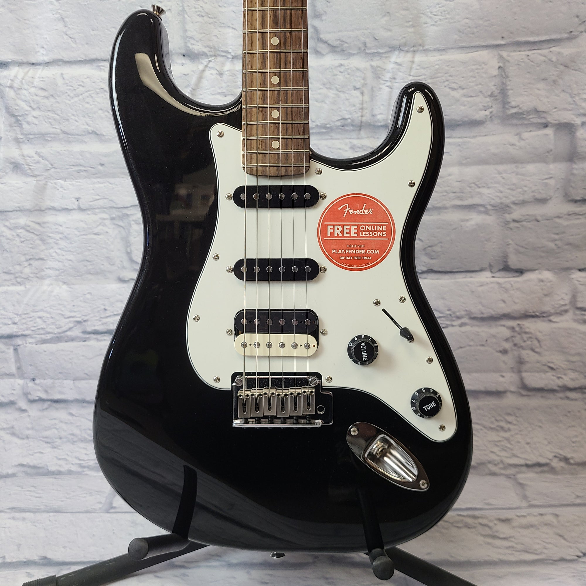 Squier Contemporary Stratocaster HSS Black