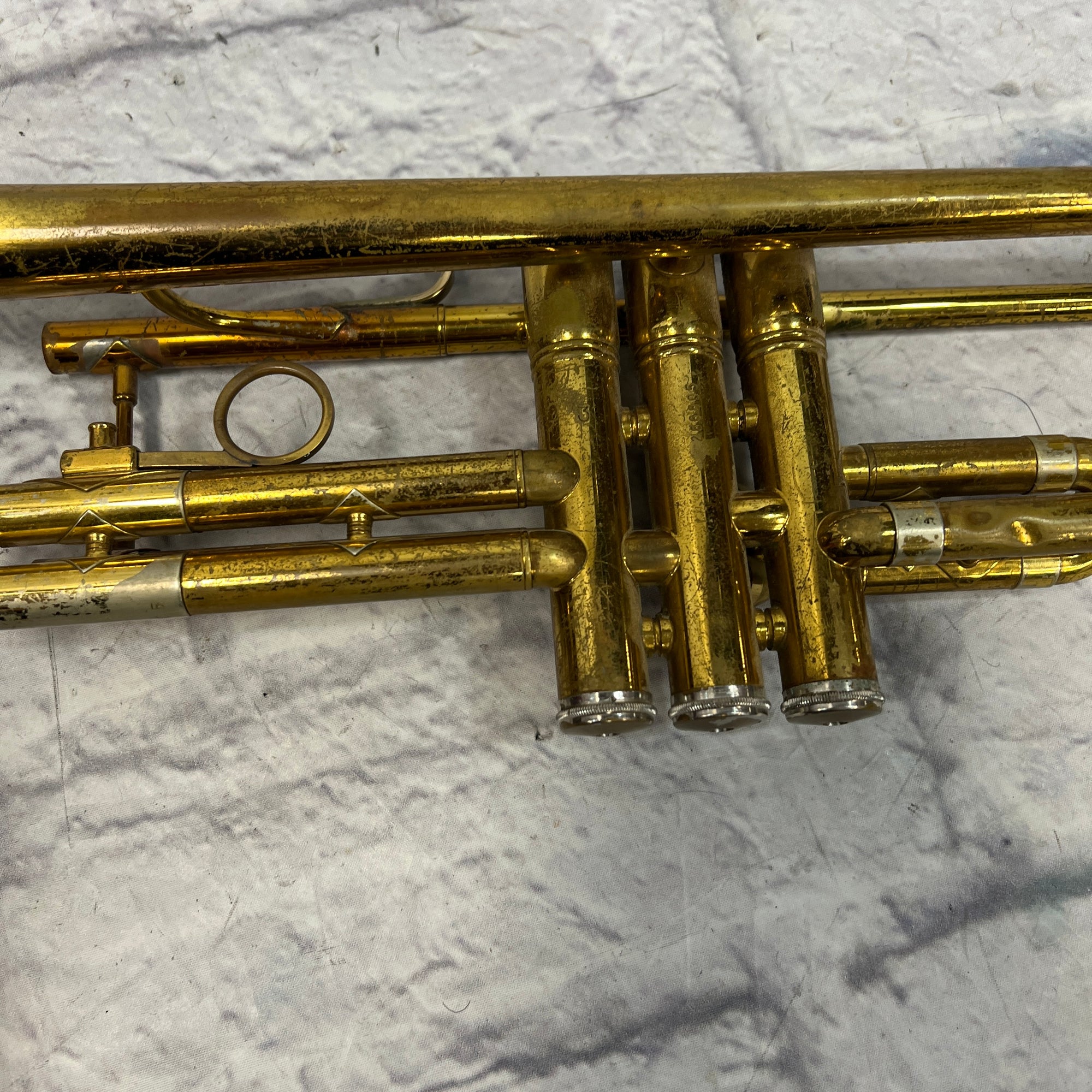 Vintage King Trumpet and Case For Parts Project