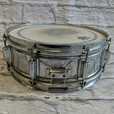 Rogers Powertone Chrome Over Brass 8-Lug 14x5" Snare Drum