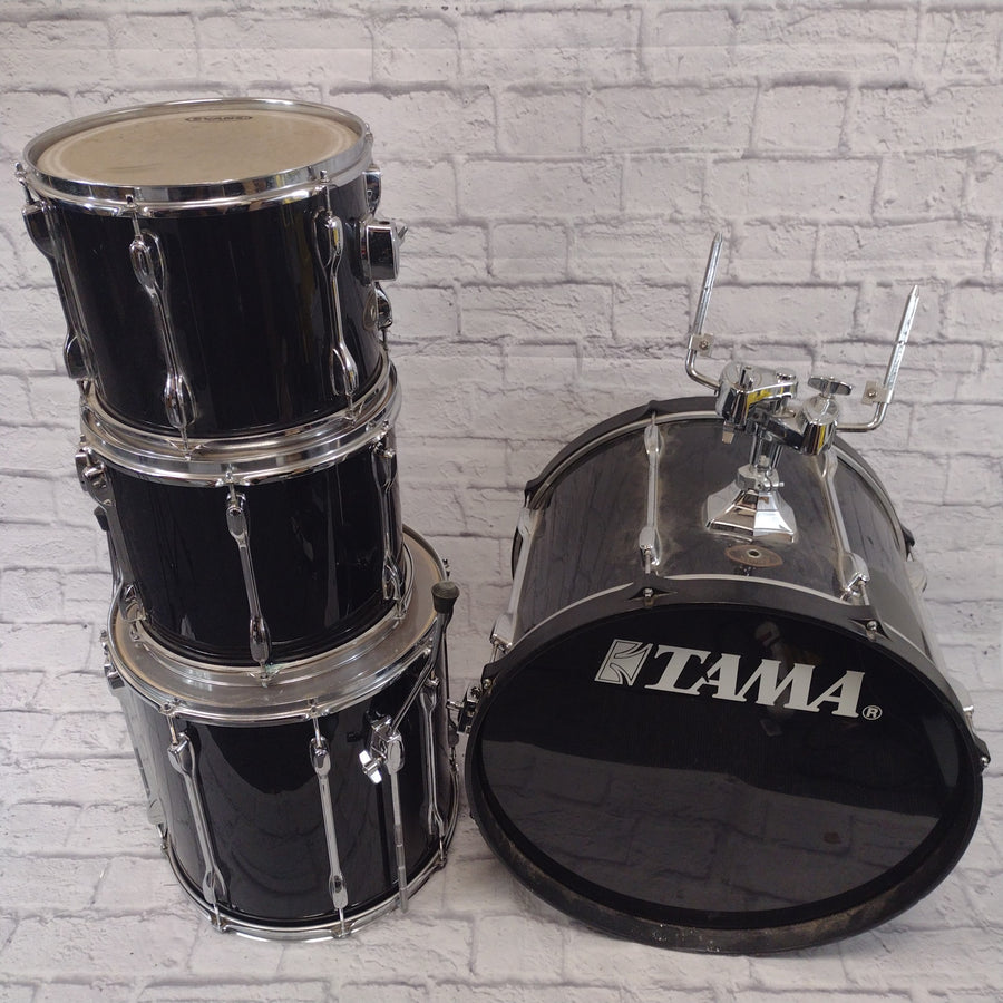 Tama Rockstar 4pc Black Drum Kit