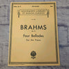 Schirmer's Library Brahms: Op. 10 Four Ballades