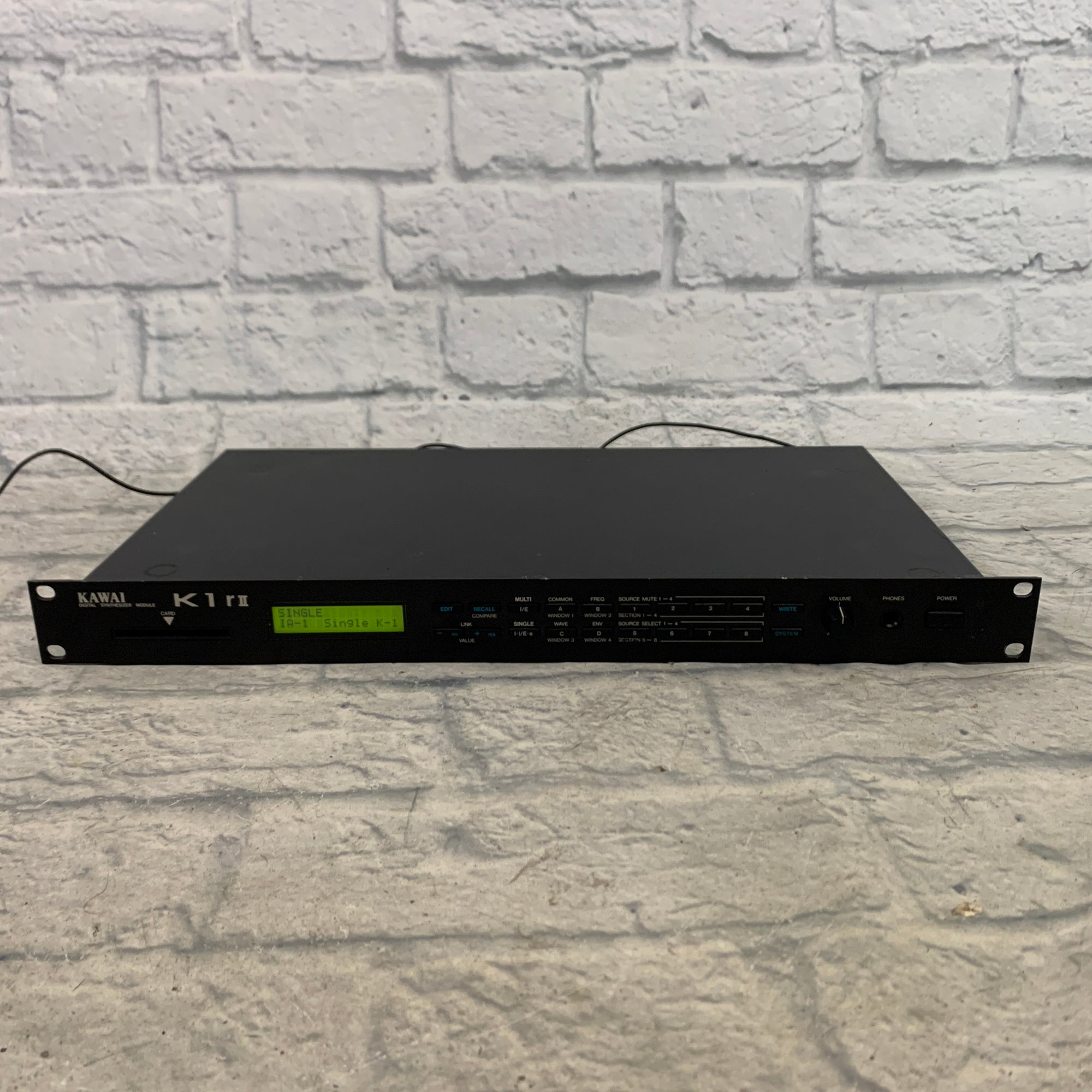Kawai K1 rII r2 Rackmount Digital Synth Module