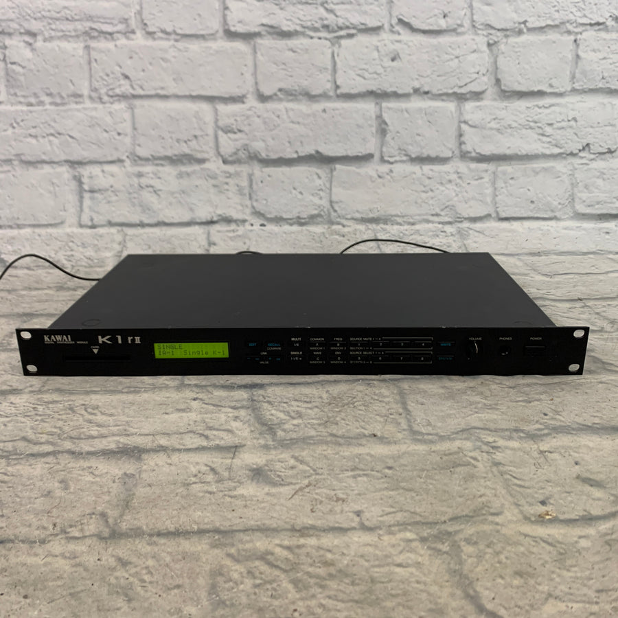 Kawai K1 rII r2 Rackmount Digital Synth Module