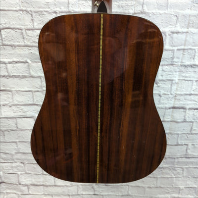 Fender F35 Dreadnaught Acoustic Guitar 1980s Made in Korea