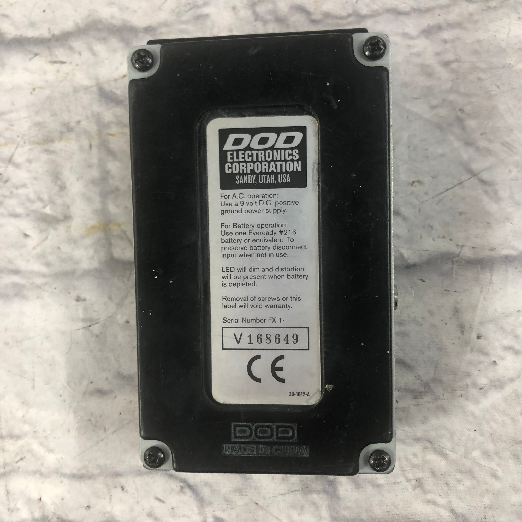 DOD 40B Equalizer EQ Pedal