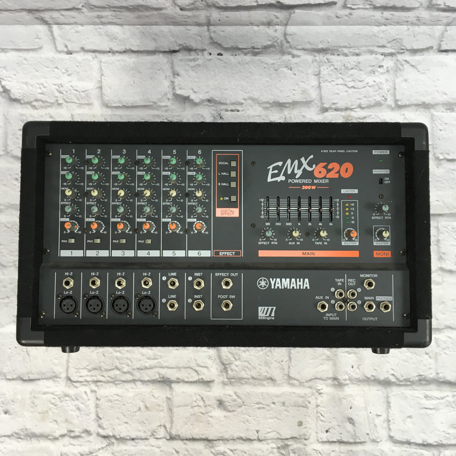 Yamaha EMX620 6 Channel Powered Mixer