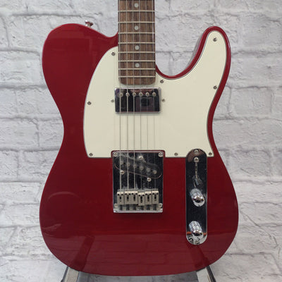 Squier Fat Telecaster Electric Guitar - Candy Apple Red