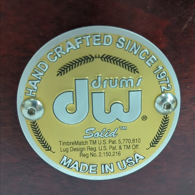DW Collector Series Solid Maple 14x5.5 Snare Drum Gold Hardware 2004