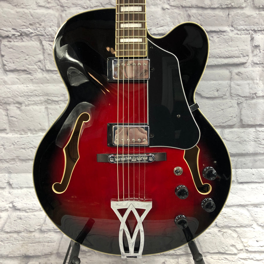 Ibanez AF75Z Hollow Body Electric Guitar with Case