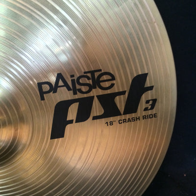 Paiste PST3 18in Crash Ride Cymbal