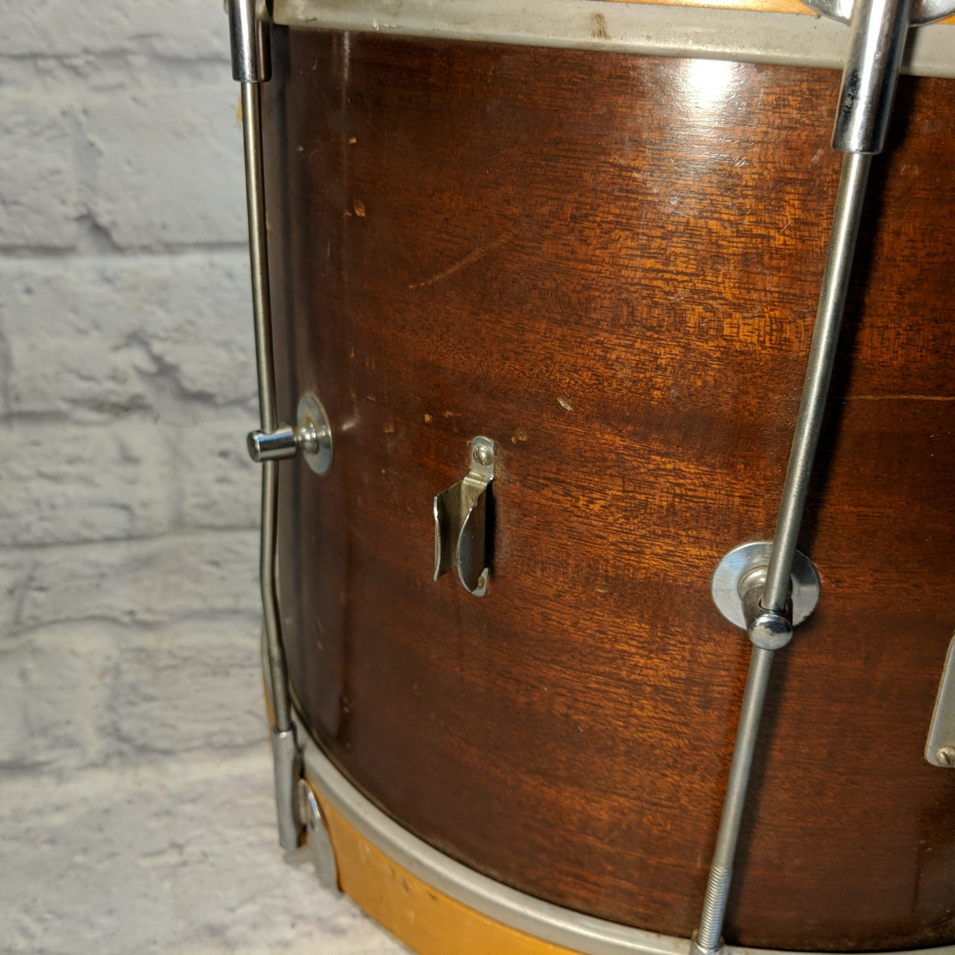 Vintage 60s Rogers Newport Marching Parade Snare Drum