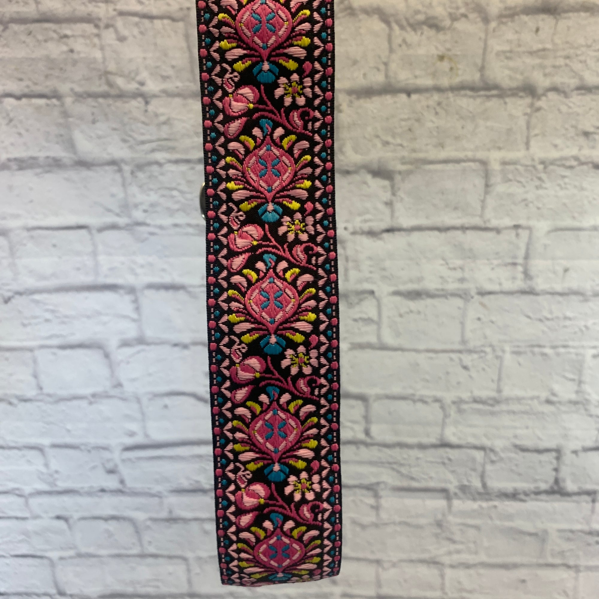 Souldier Pink Paisley Guitar Strap