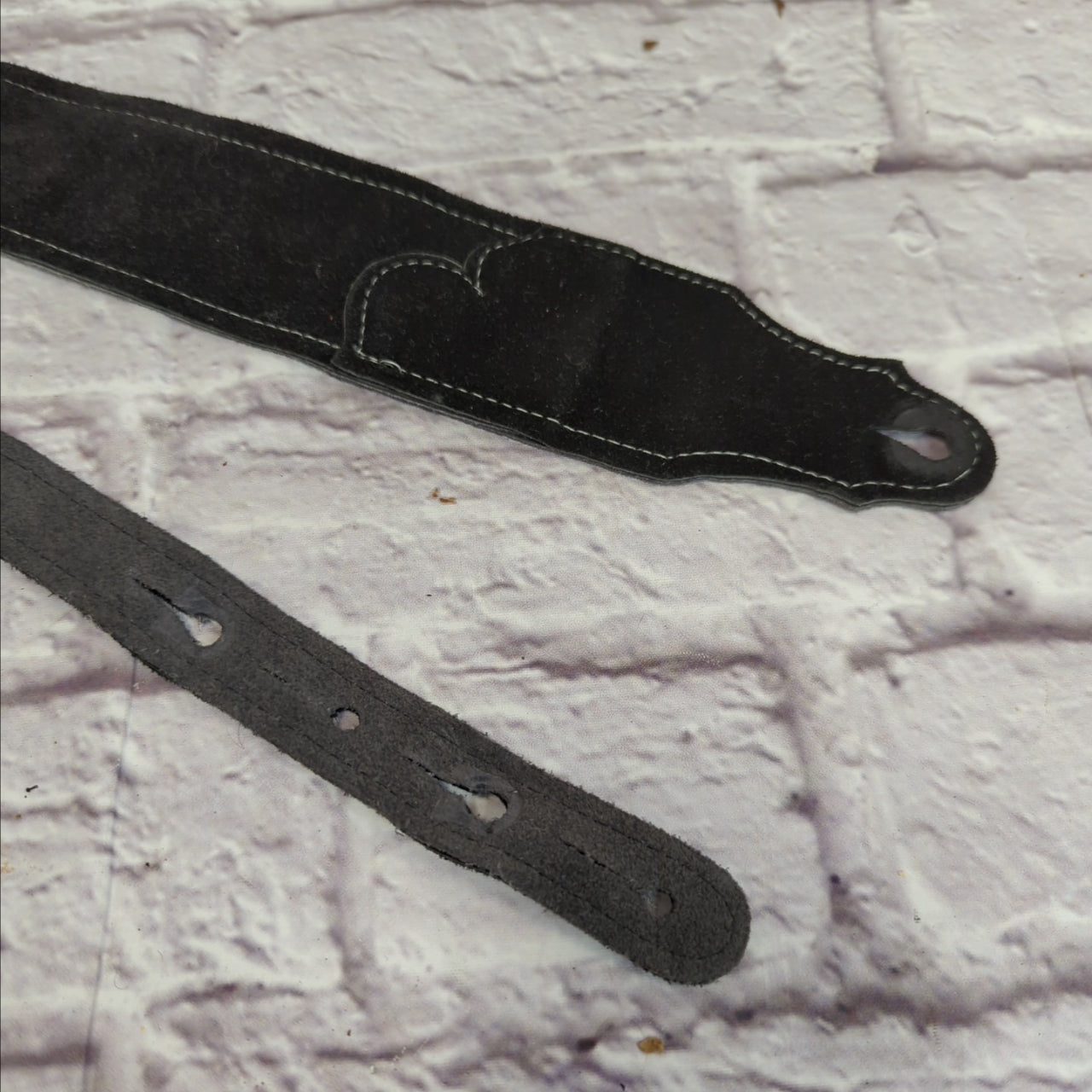 Franklin Straps Black Suede Strap