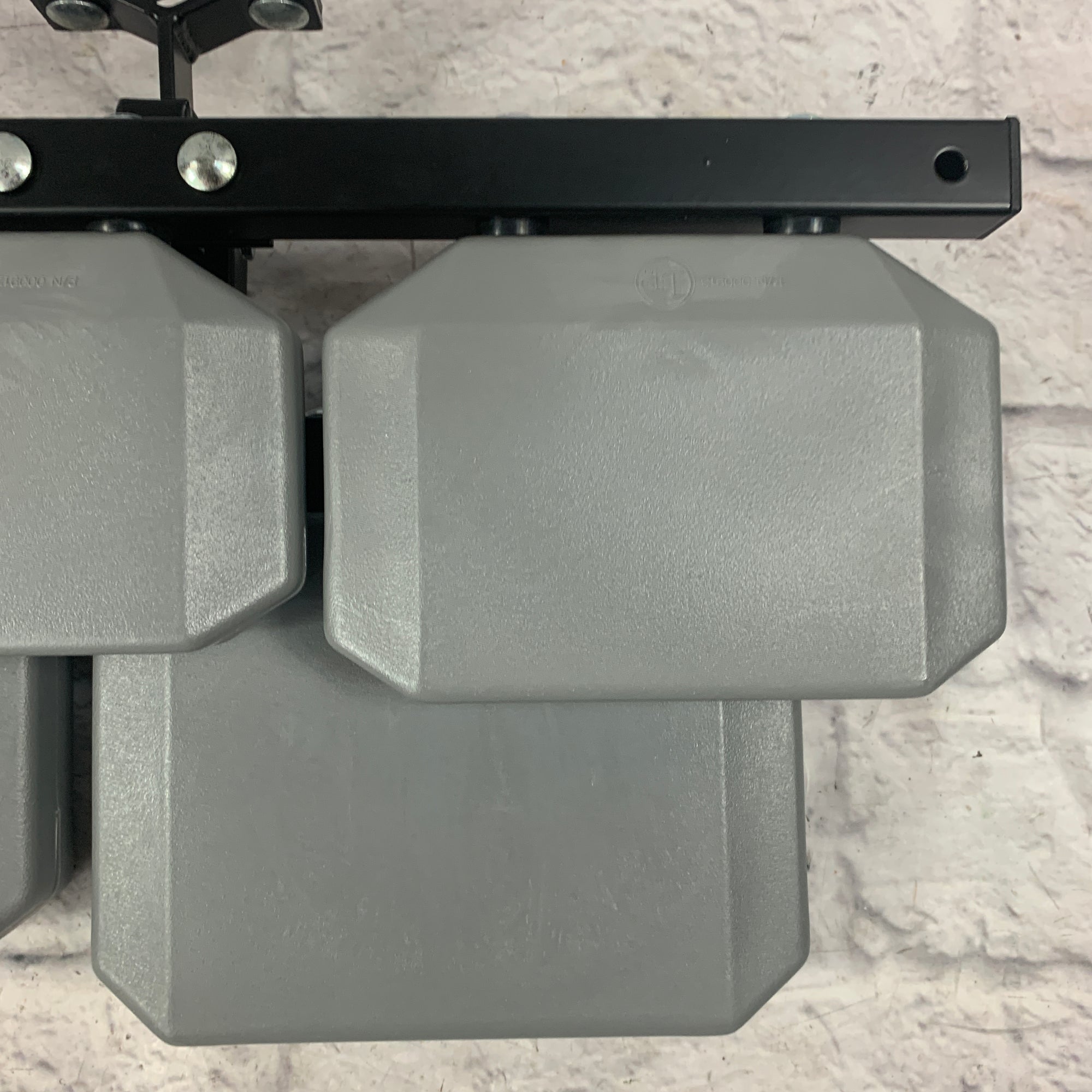 LP Latin Percussion Granite Blocks 5 Pc Set with Mount