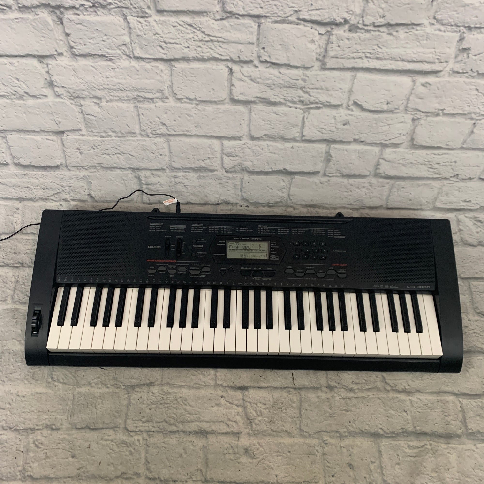 Casio CTK-3000 Digital Keyboard 61-Key