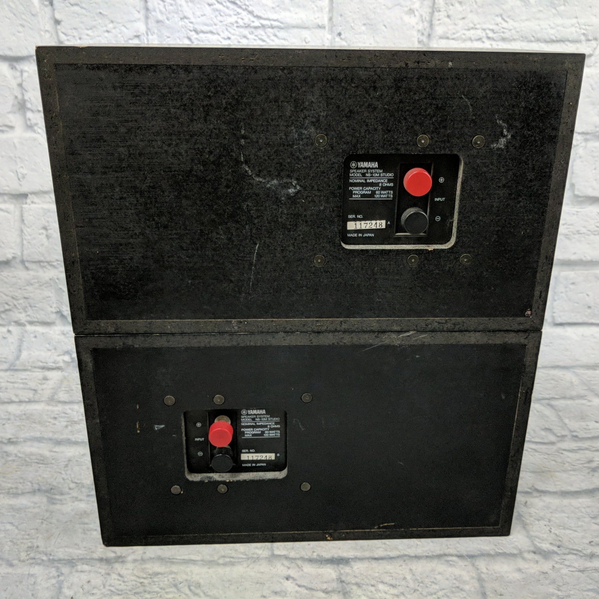Yamaha NS-10M Studio Monitors (Matching Pair)