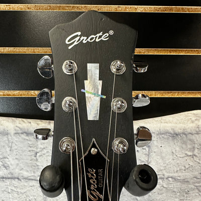 Grote Semi Hollow Burgundy