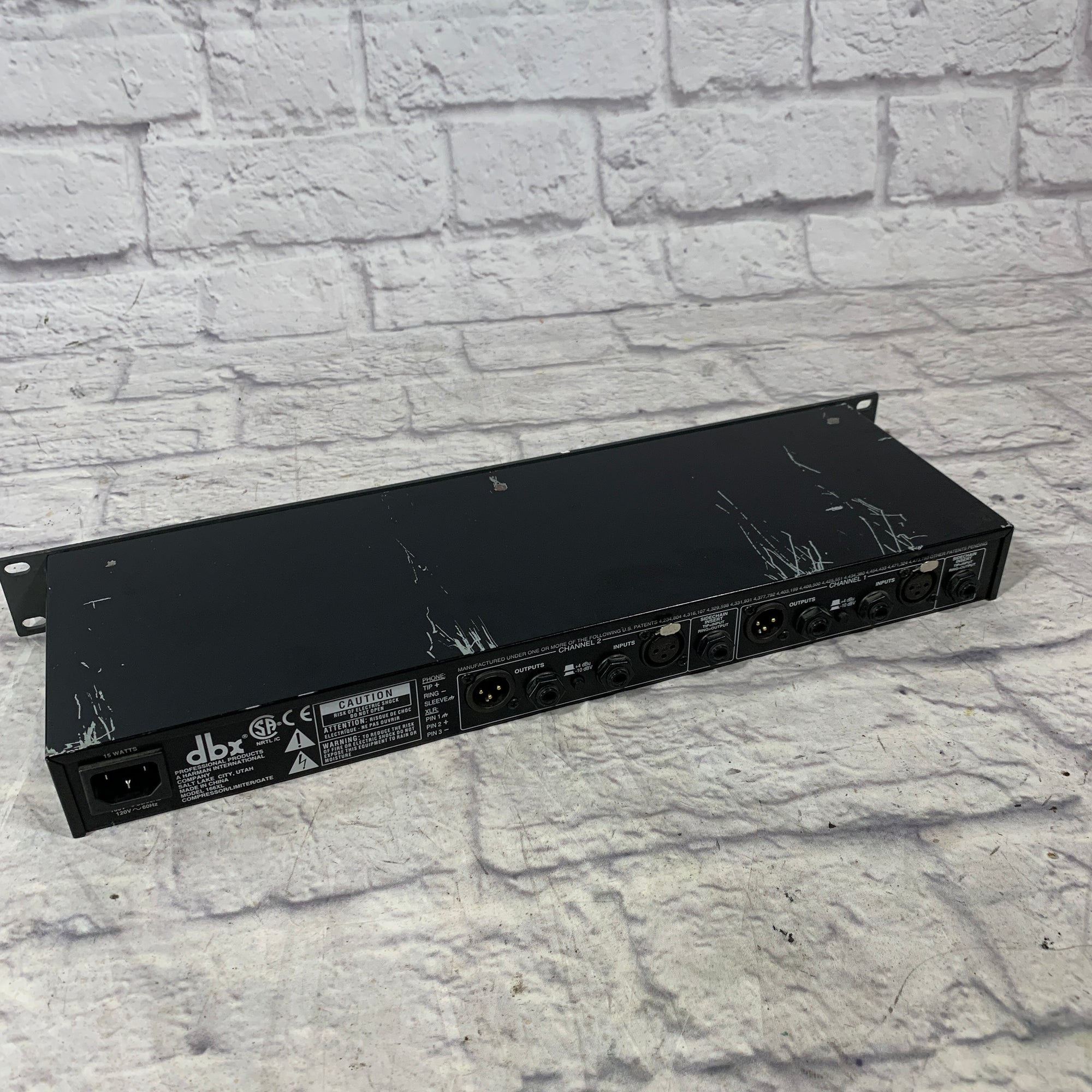 DBX 166XL Compressor/Limiter/Gate