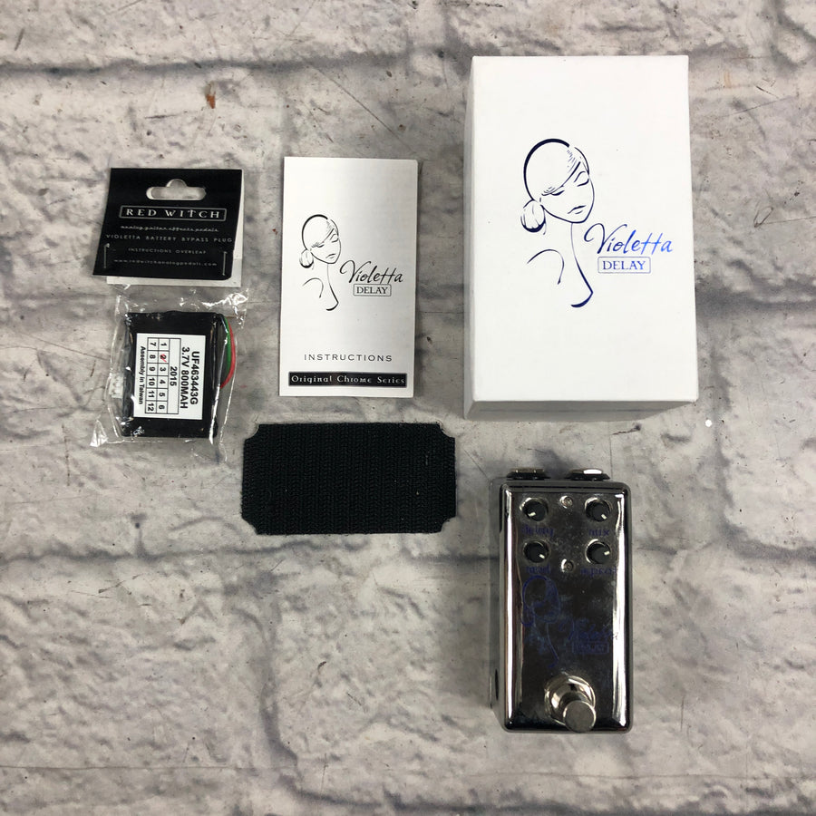 Red Witch Violetta Delay Mini Pedal
