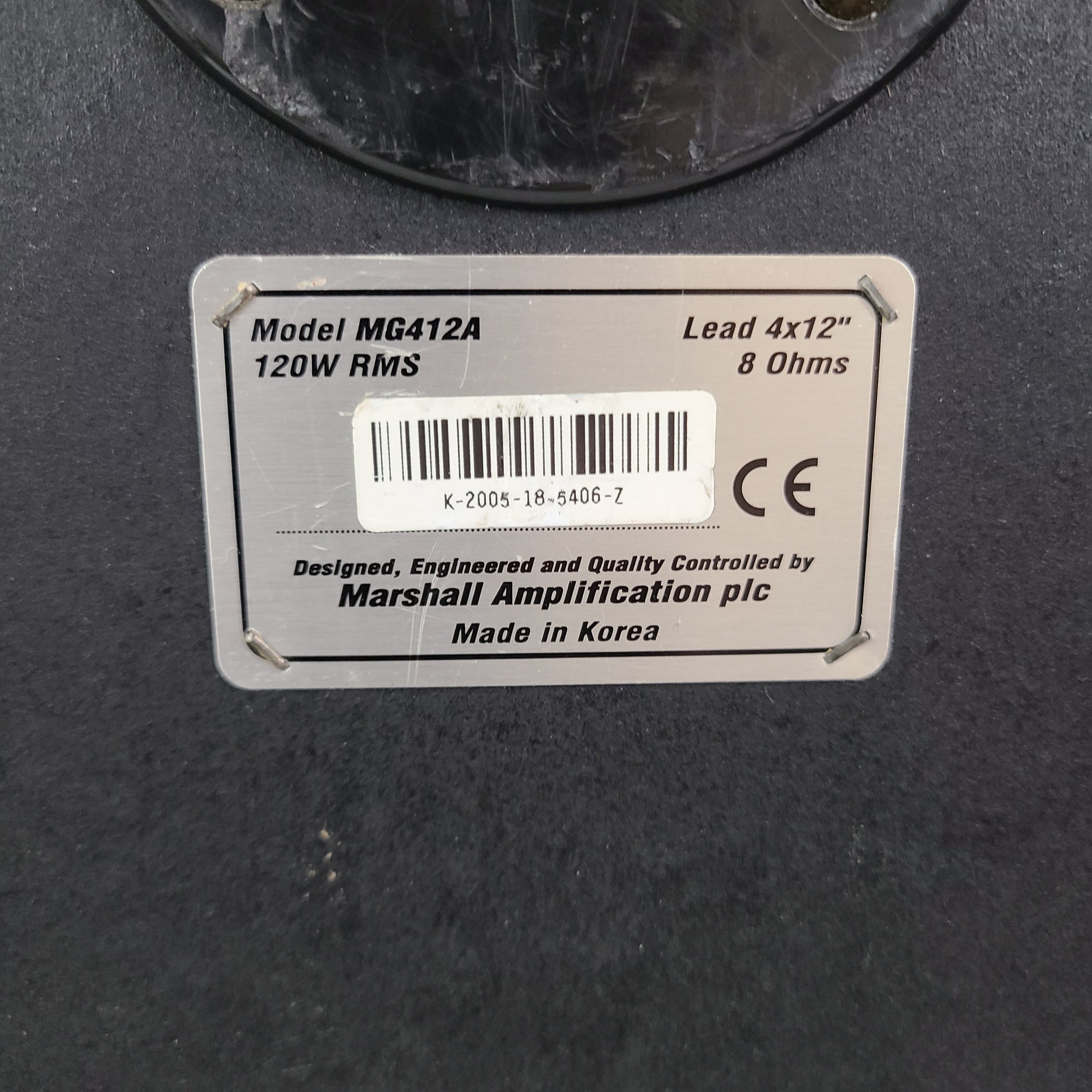 Marshall MG 412A 4x12 Guitar Cab
